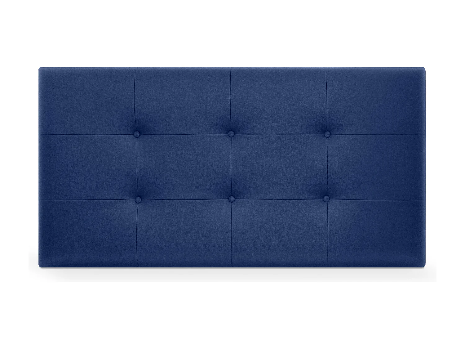 DHOME Cabecero de Polipiel Capitoné 105x60cm Camas 105 - Azul