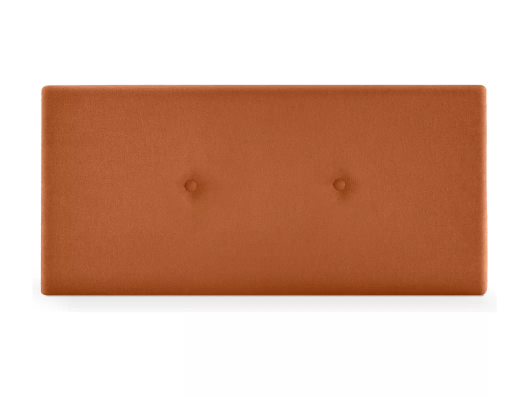 Kauf Unique DHOME Aqualine Stoff Kopfteil glatt mit Knöpfen 105x50cm Betten 105 - Orange