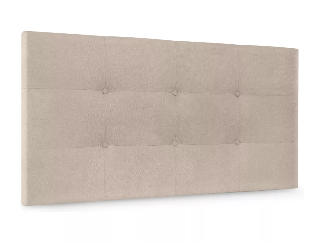 Kauf Unique DHOME Aqualine Kopfteil aus getuftetem Stoff, 110 x 60 cm, Betten 105 – Beige