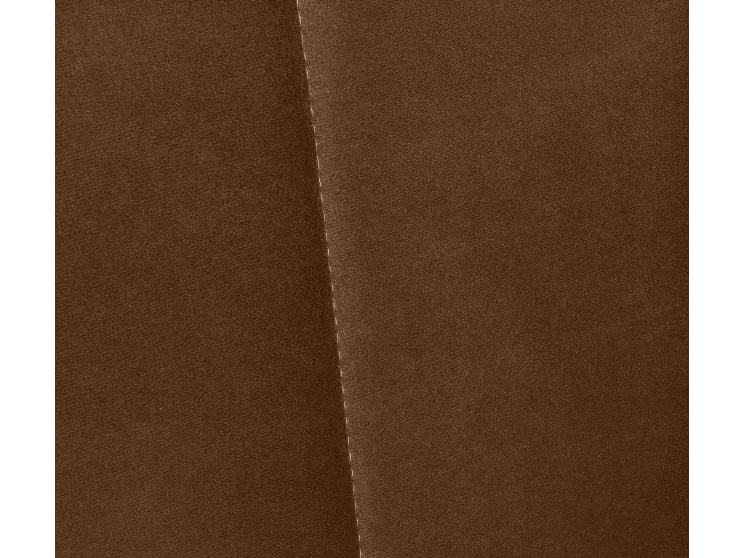 DHOME Testiera in de Velluto Liscio con Tre Pannelli 160x50cm Letti 150/160 - Marrone