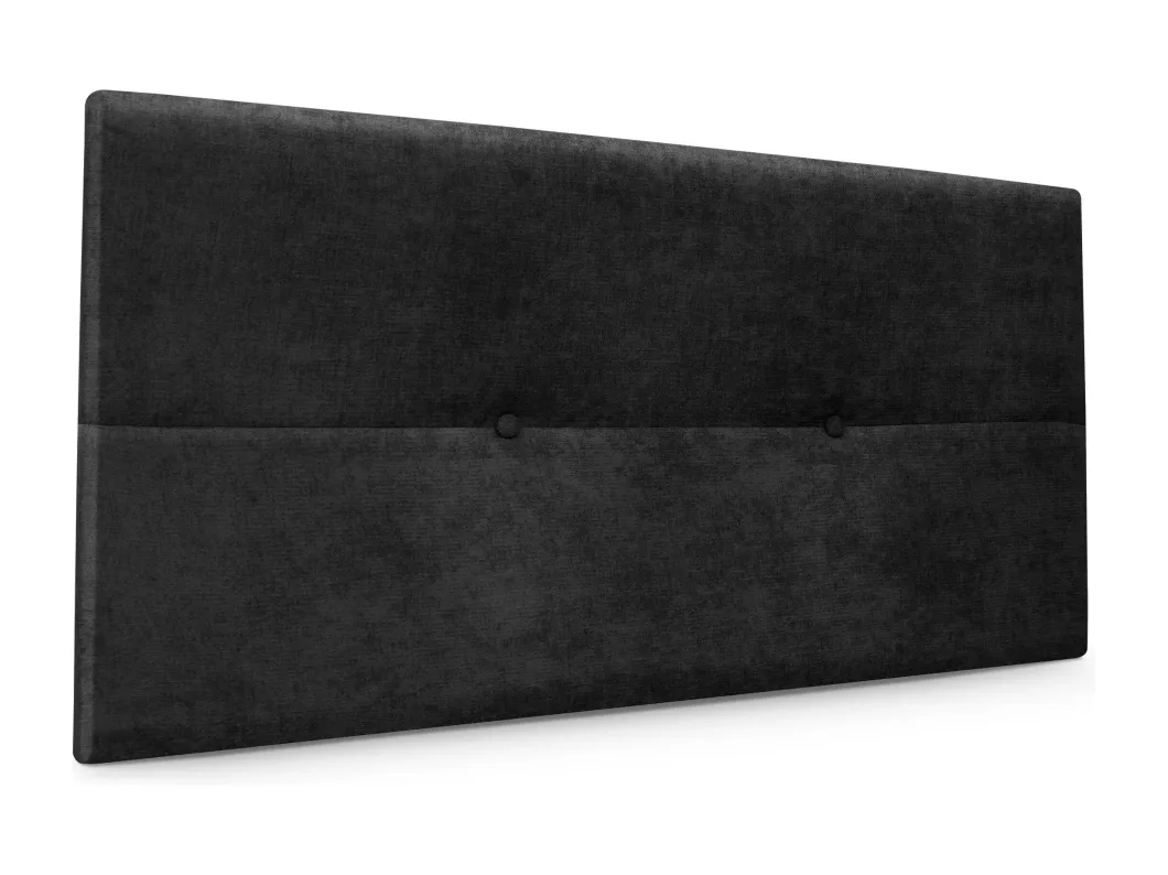 Kauf Unique DHOME Aqualine Kopfteil aus Stoff mit Knöpfen 105x50cm Betten 105 - Schwarz