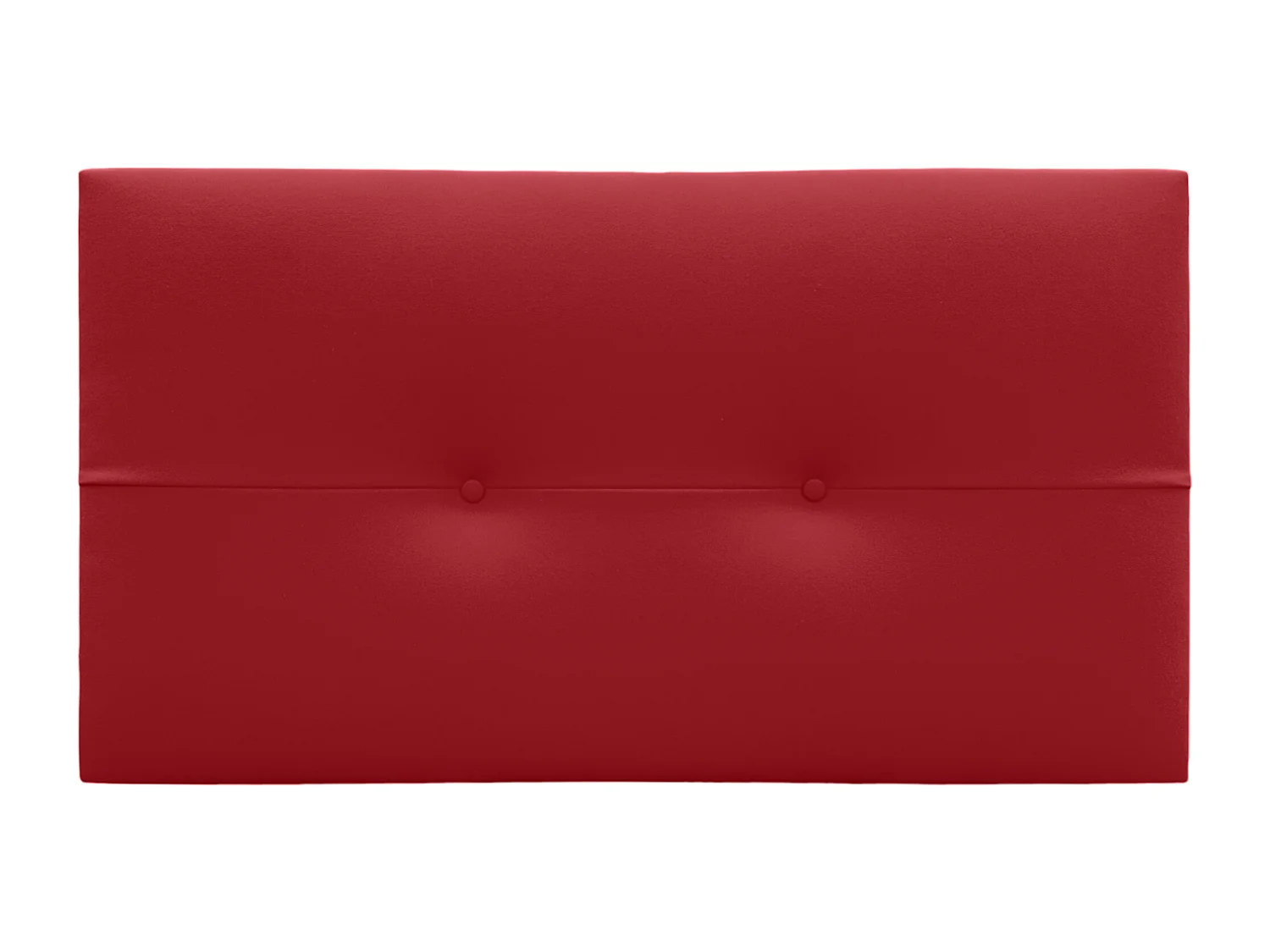 DHOME Cabecero de Polipiel con Botones 105x50cm Camas 105 - Rojo