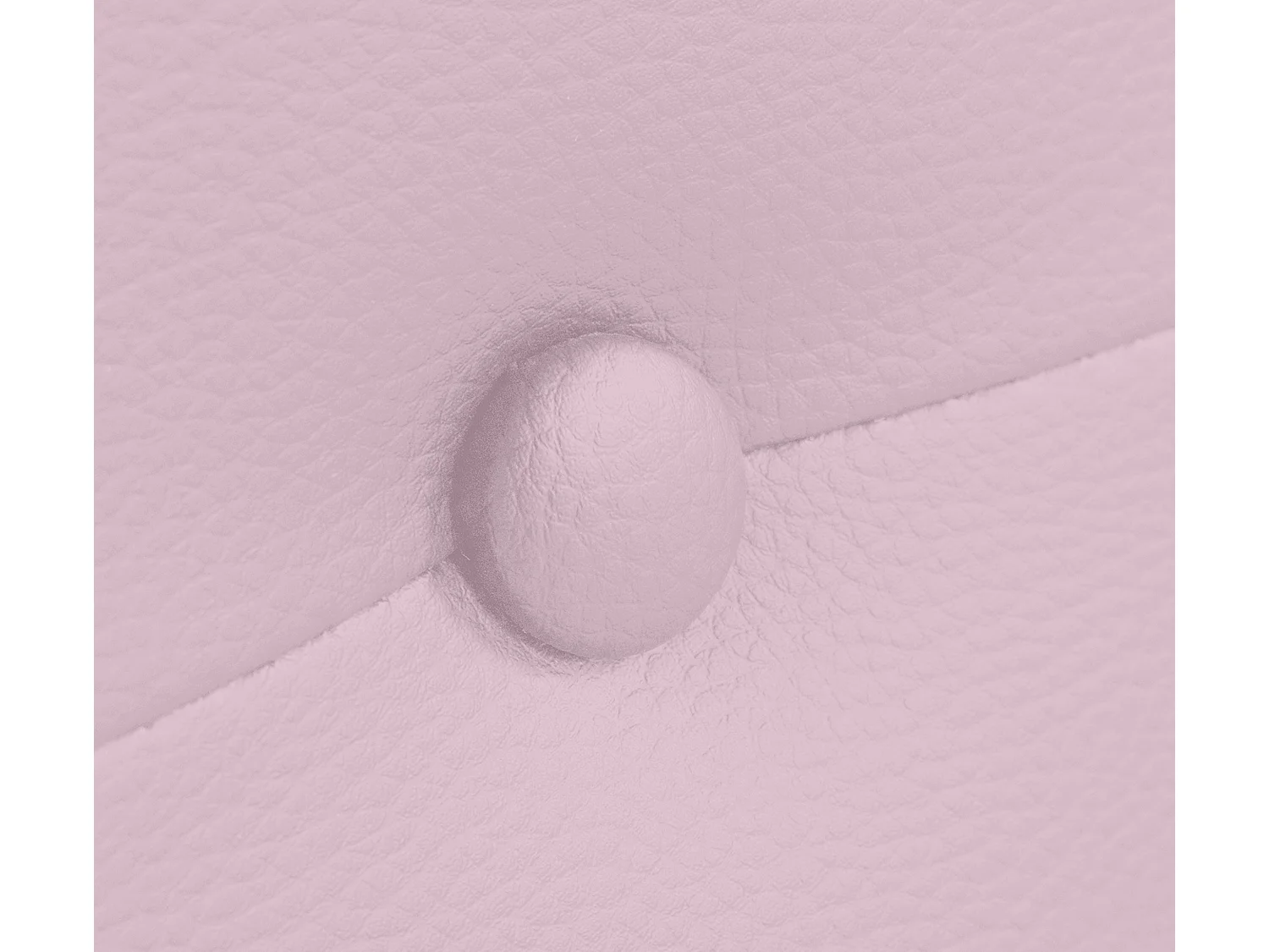 DHOME Kopfteil aus Kunstleder mit Knöpfen 90x105cm Mit Beinen Betten 80/90 - Rosa