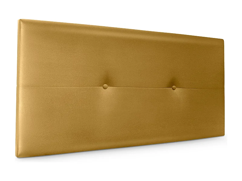 DHOME Kopfteil aus Kunstleder mit Knöpfen 110x50cm Betten 105 - Dorado