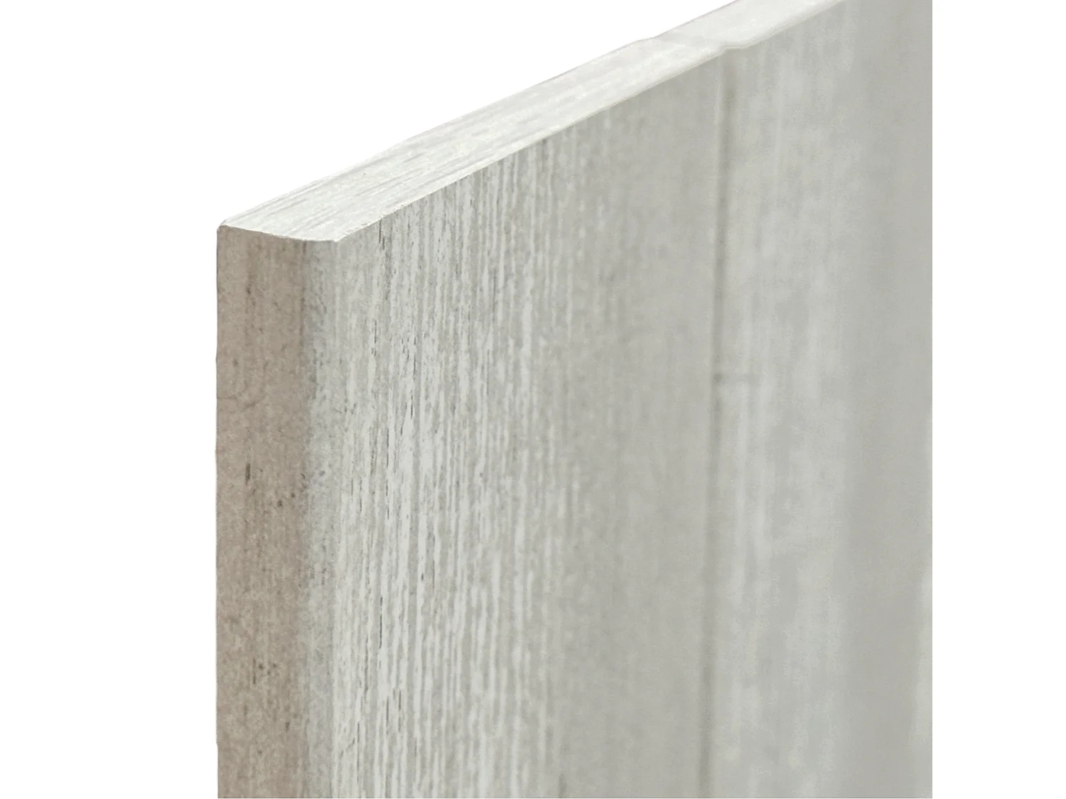 DHOME Cabeceira de Madeira reciclada em MDF Estilo Palete Vertical  90x46 Camas 80/90 - Ártico