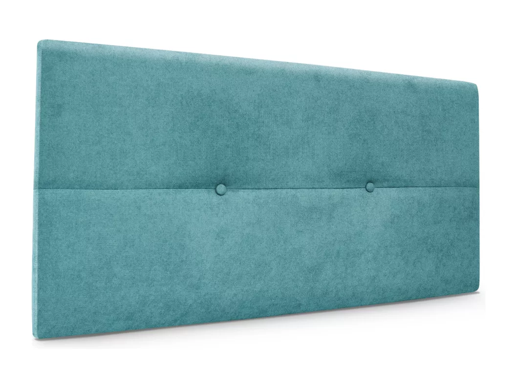 Kauf Unique DHOME Aqualine Kopfteil aus Stoff mit Knöpfen 110x50cm Betten 105 - Türkis