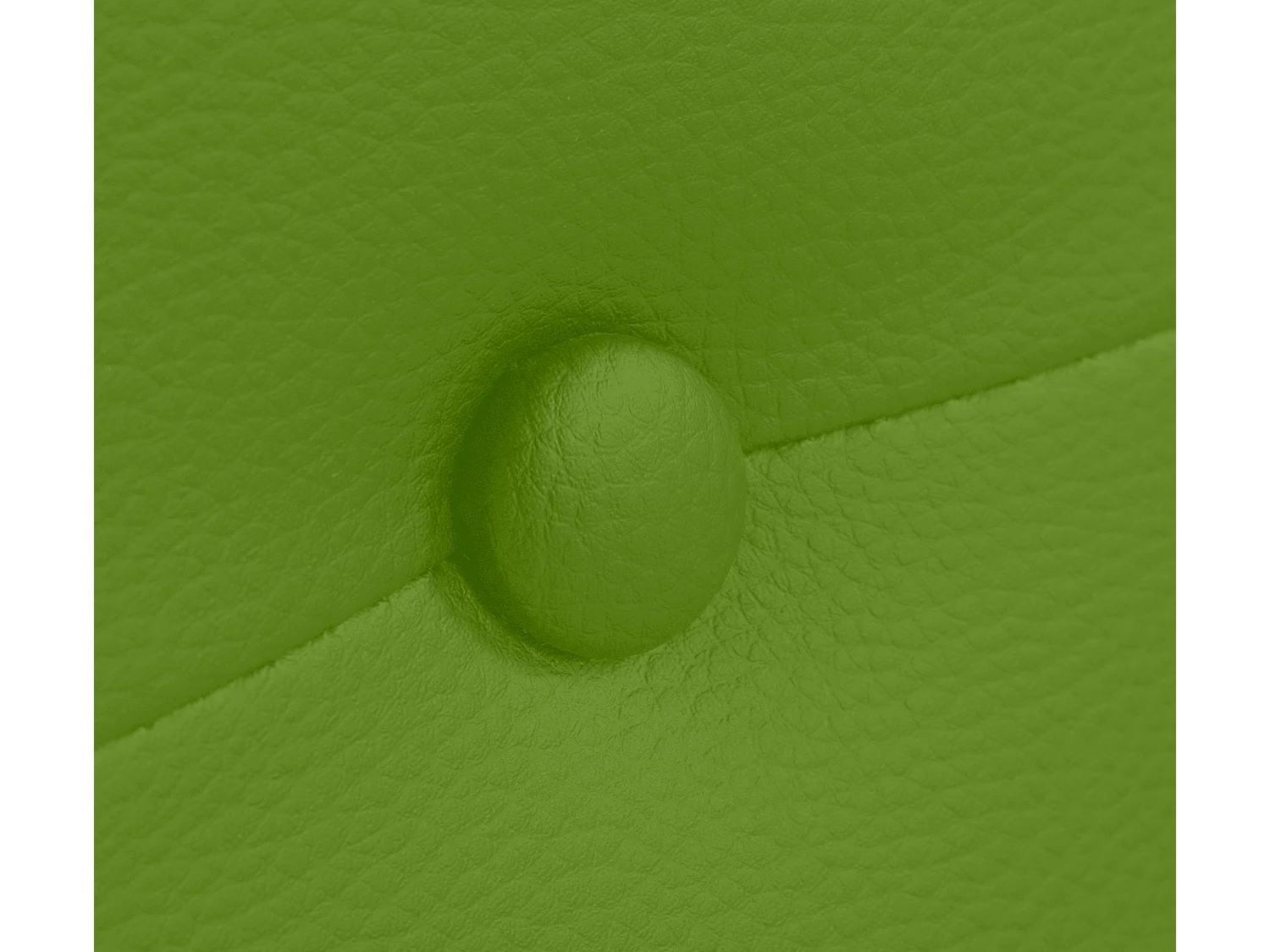 DHOME Testiera in de Similpelle con bottoni 150x105cm Con le gambe Letti 150 - Verde