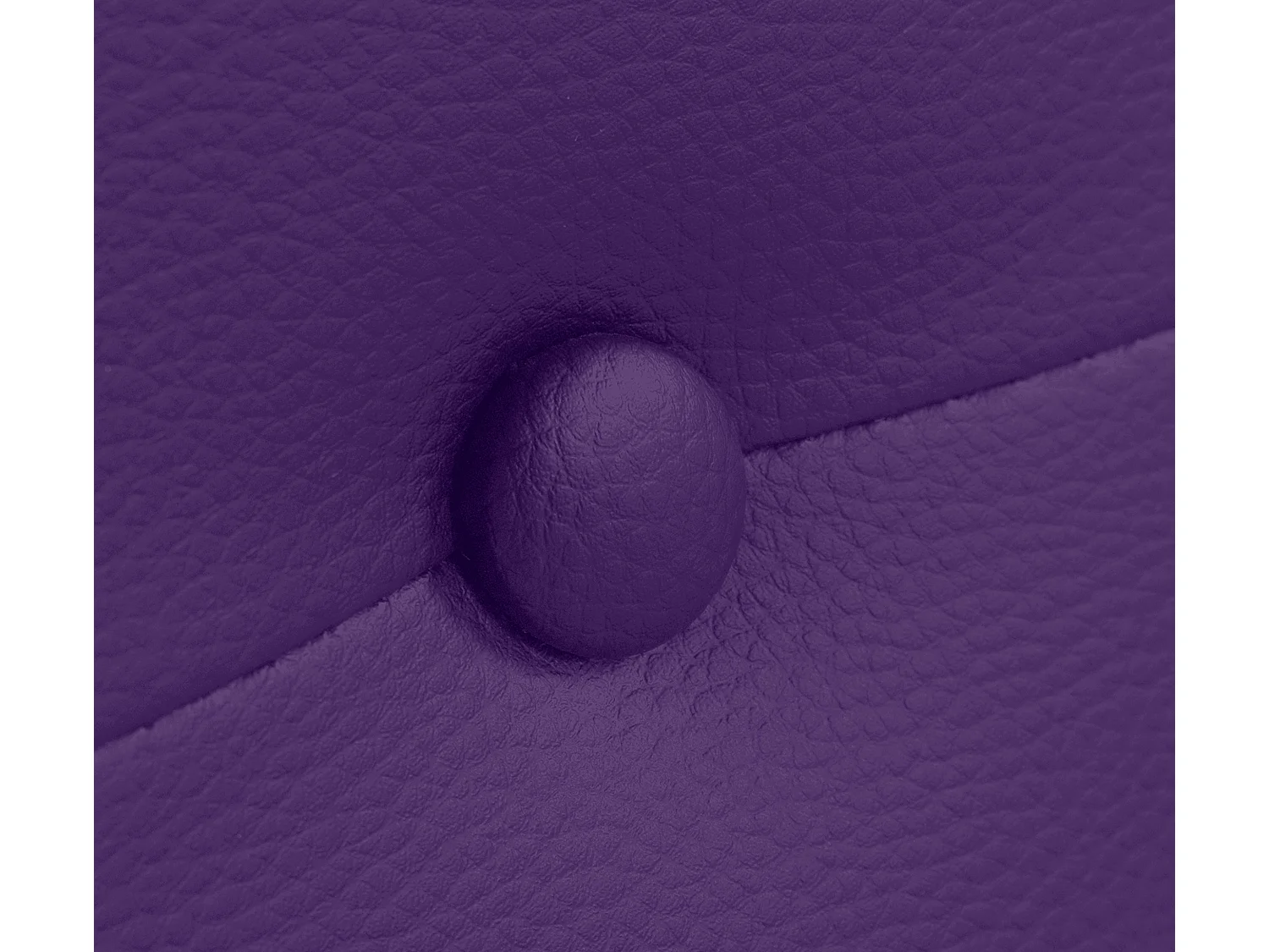 DHOME Testiera in de Similpelle con bottoni 95x105cm Con le gambe Letti 90 - Lilla