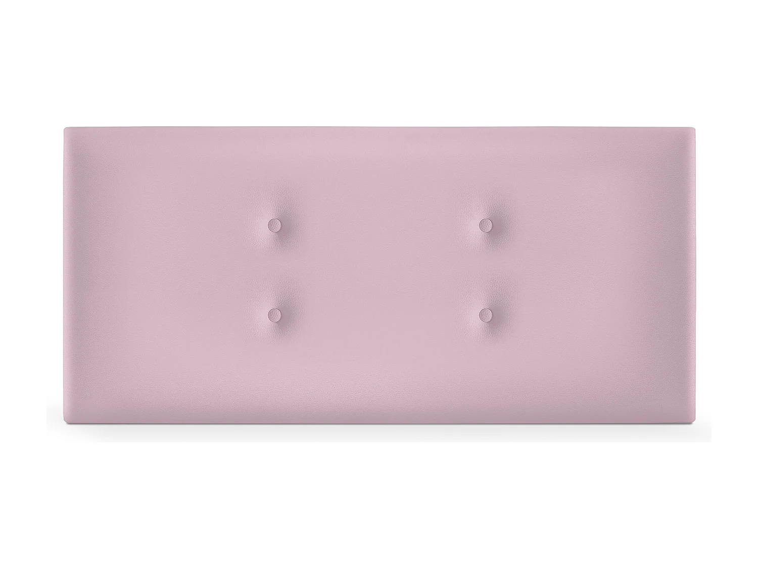 DHOME Kunstleer hoofdeinde met 2 rijen knopen 110x50cm bedden 105 - roze