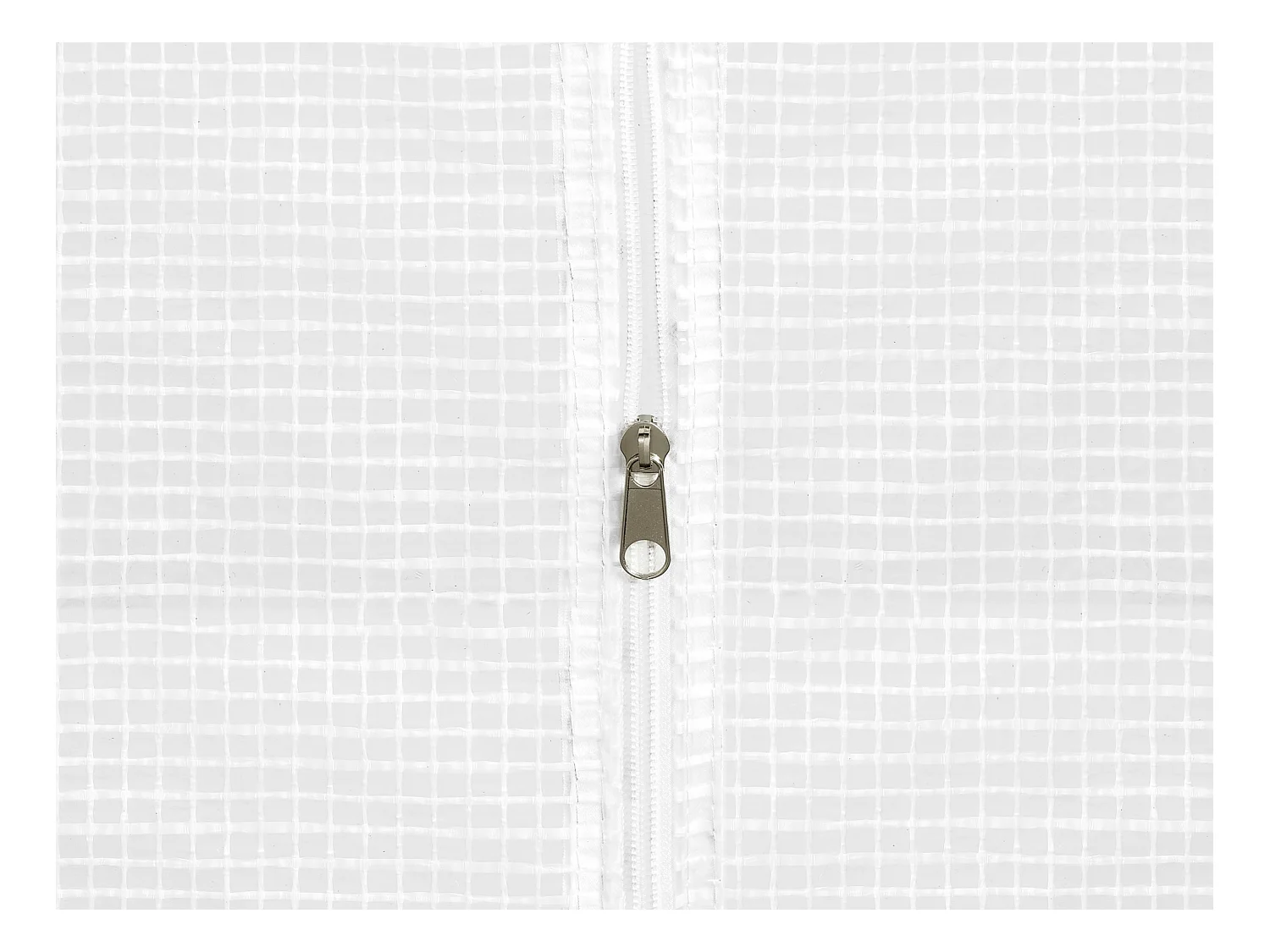 Invernadero tipo túnel con estructura de acero 12 m² - L300 x l400 x Alt. 200 cm - Blanco - IPOMEA