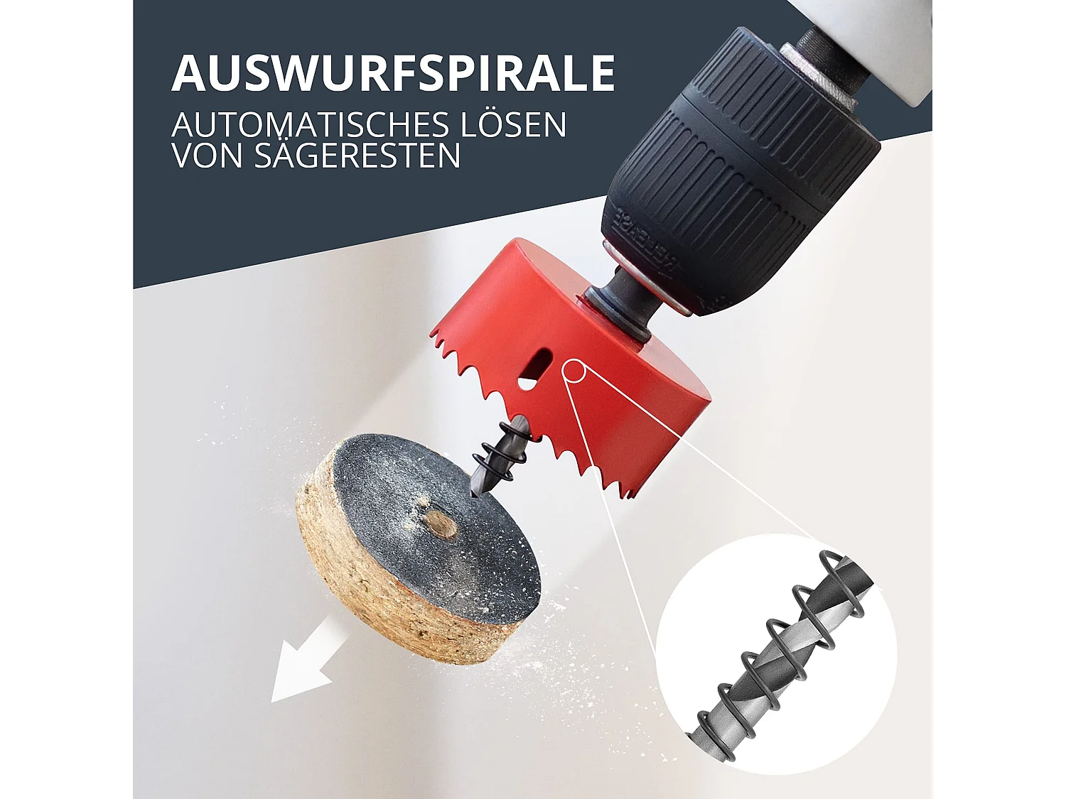 BAURIX® Bi-Metall-Lochsäge [60mm] I Ultimative