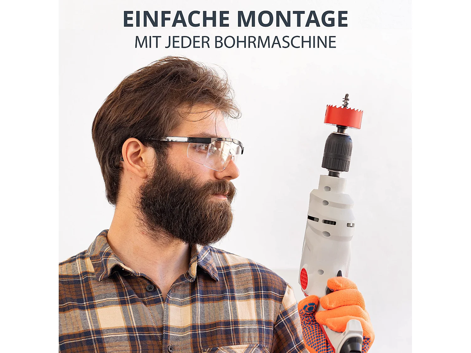 BAURIX® Bi-Metall-Lochsäge [60mm] I Ultimative