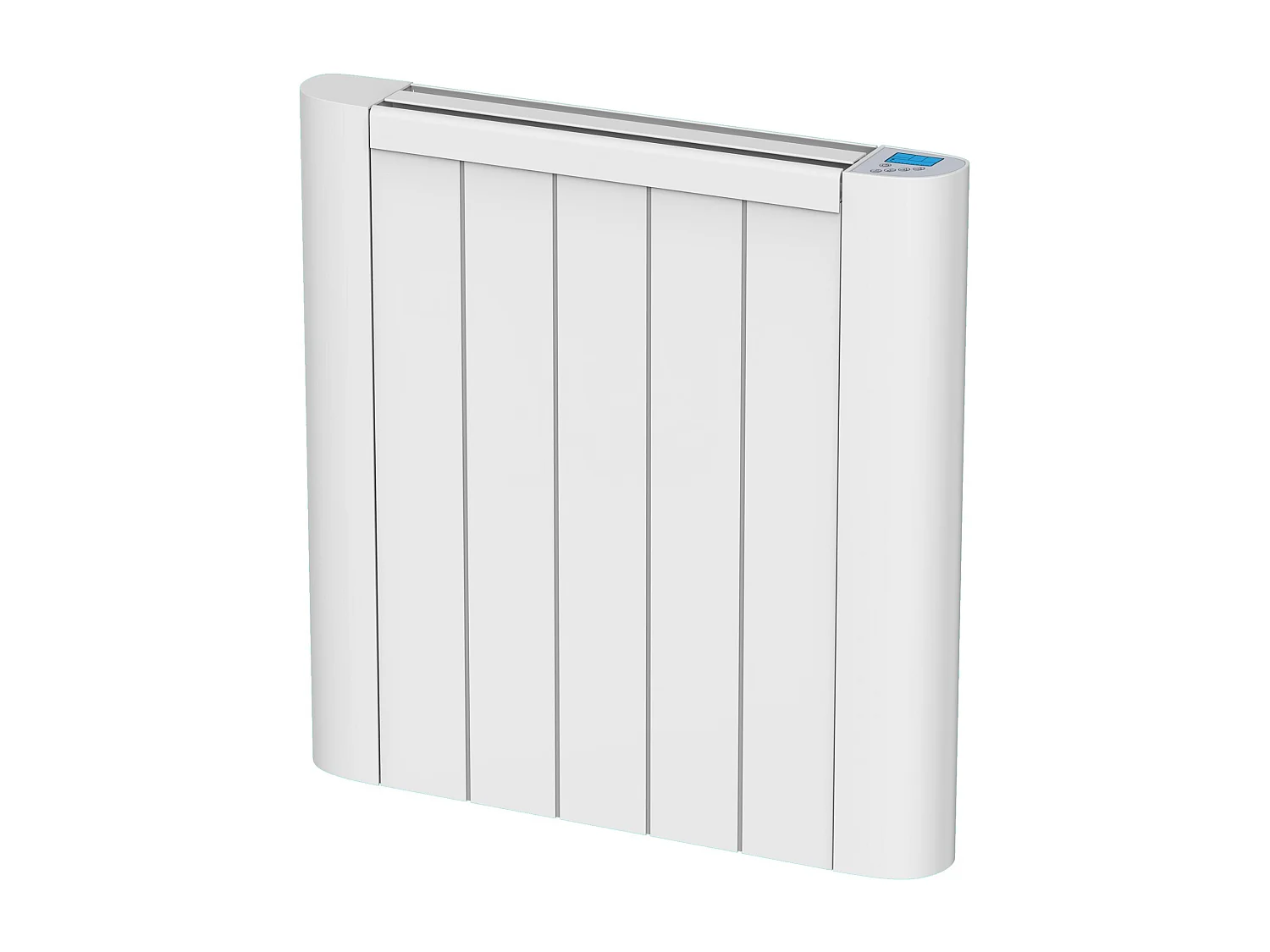 Energiebesparende keramische radiator in wit met WIFI