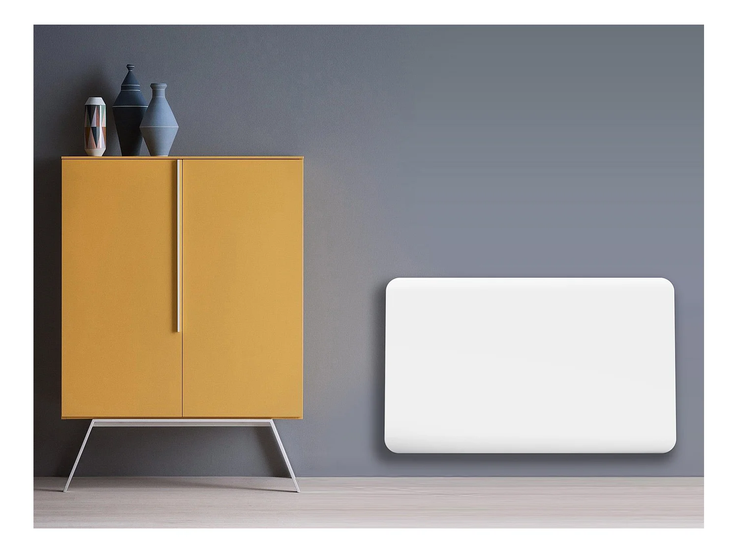 Radiateur à inertie avec plaque céramique interne avec contrôle WIFI