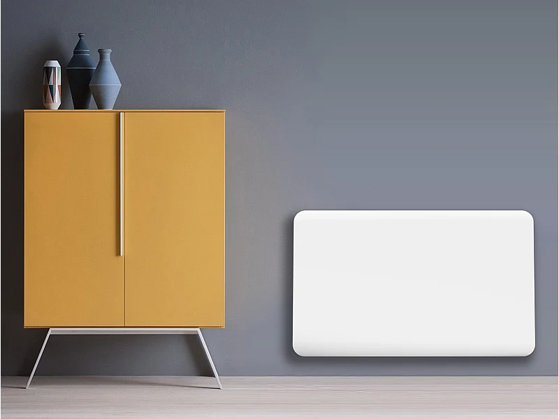 Radiador de inércia com placa de cerâmica interna com controlo WIFI