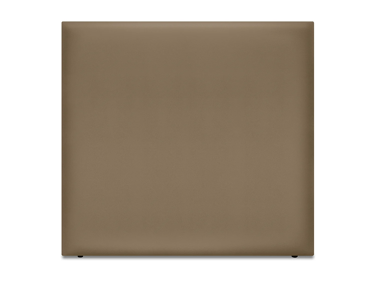 DHOME Cabeceira de  Couro sintético Liso Até o chão 145x120cm Camas 135/140 - Castanho claro