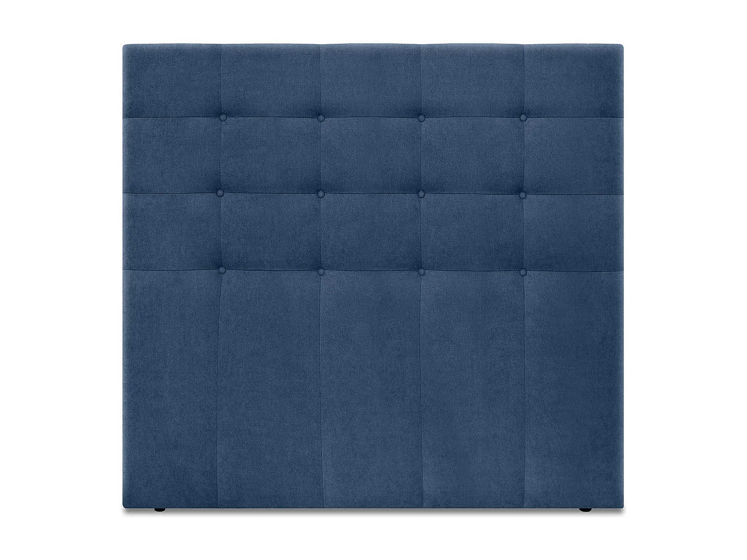 DHOME Cabeceira de  Tecido AquaLinho Capitoné Até o chão 150x120cm Camas 150 - Azul