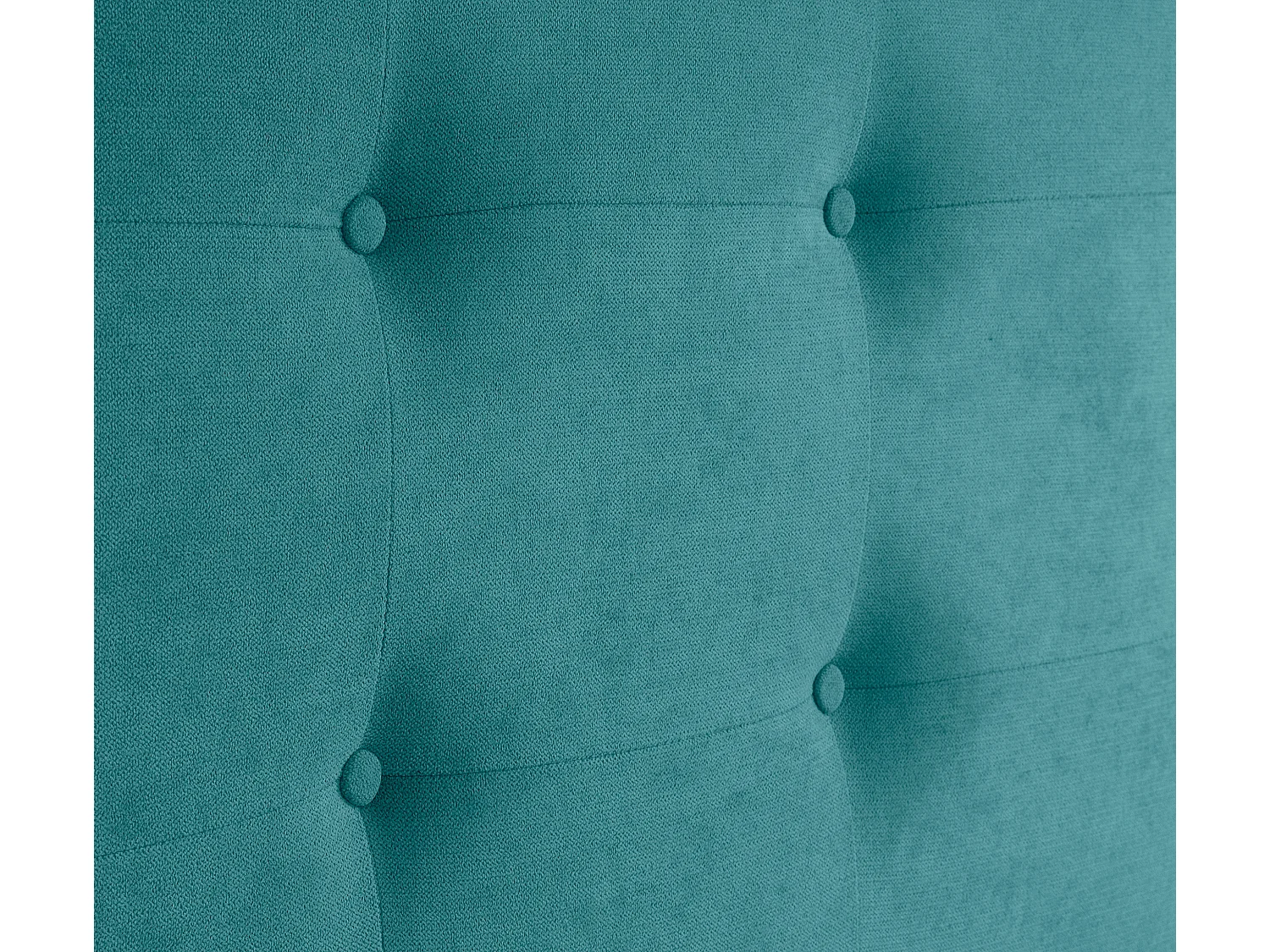 DHOME Cabeceira de  Tecido AquaLinho Capitoné Até o chão 90x120cm Camas 80/90 - Turquesa