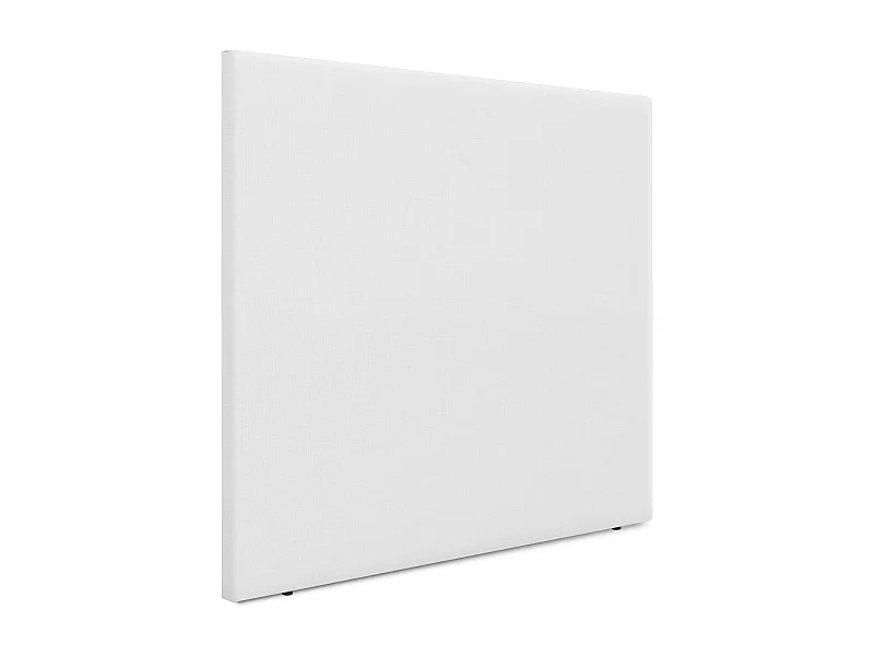 DHOME Cabecero de Lino Natural Liso Hasta el Suelo 145x120cm Camas 135/140 - Blanco