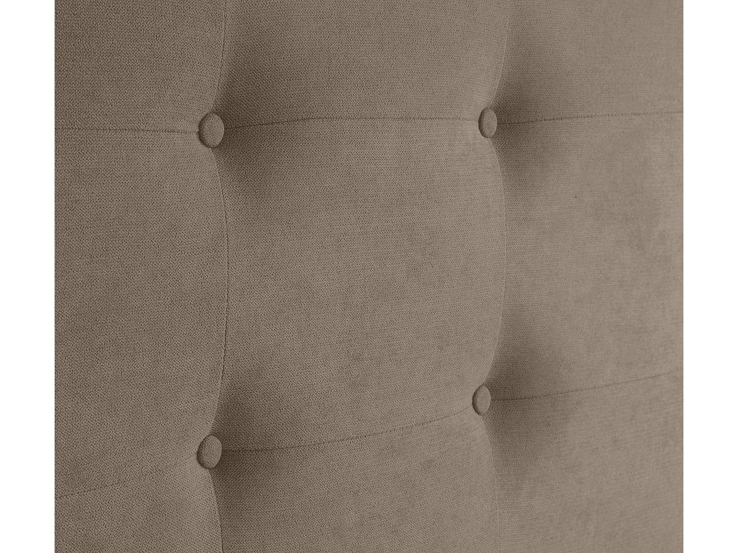 DHOME Cabeceira de  Tecido AquaLinho Capitoné Até o chão 105x120cm Camas 105 - Terra