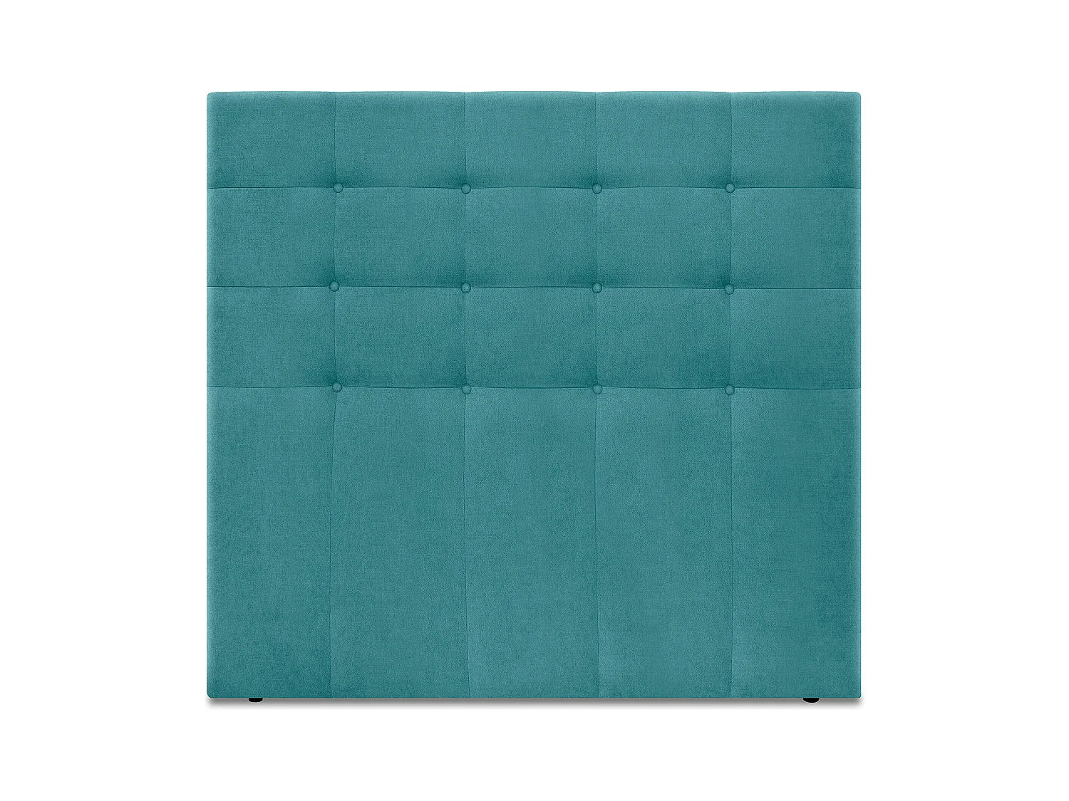 DHOME Cabeceira de  Tecido AquaLinho Capitoné Até o chão 160x120cm Camas 150/160 - Turquesa