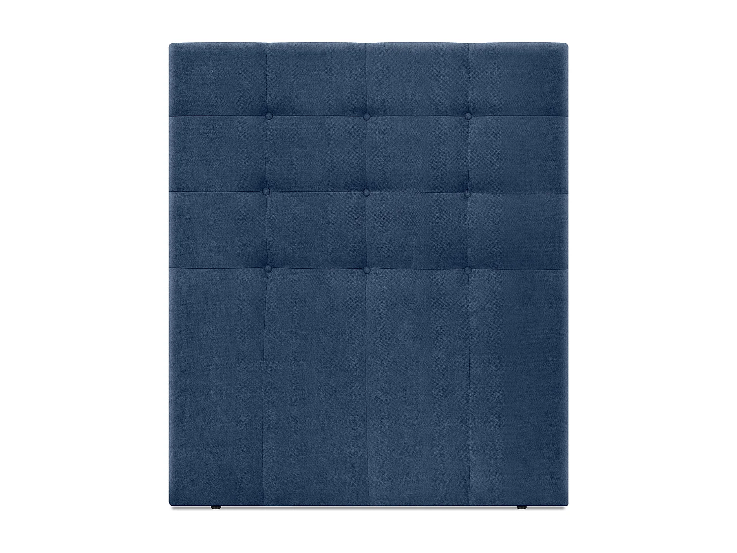 DHOME Cabeceira de  Tecido AquaLinho Capitoné Até o chão 110x120cm Camas 105 - Azul