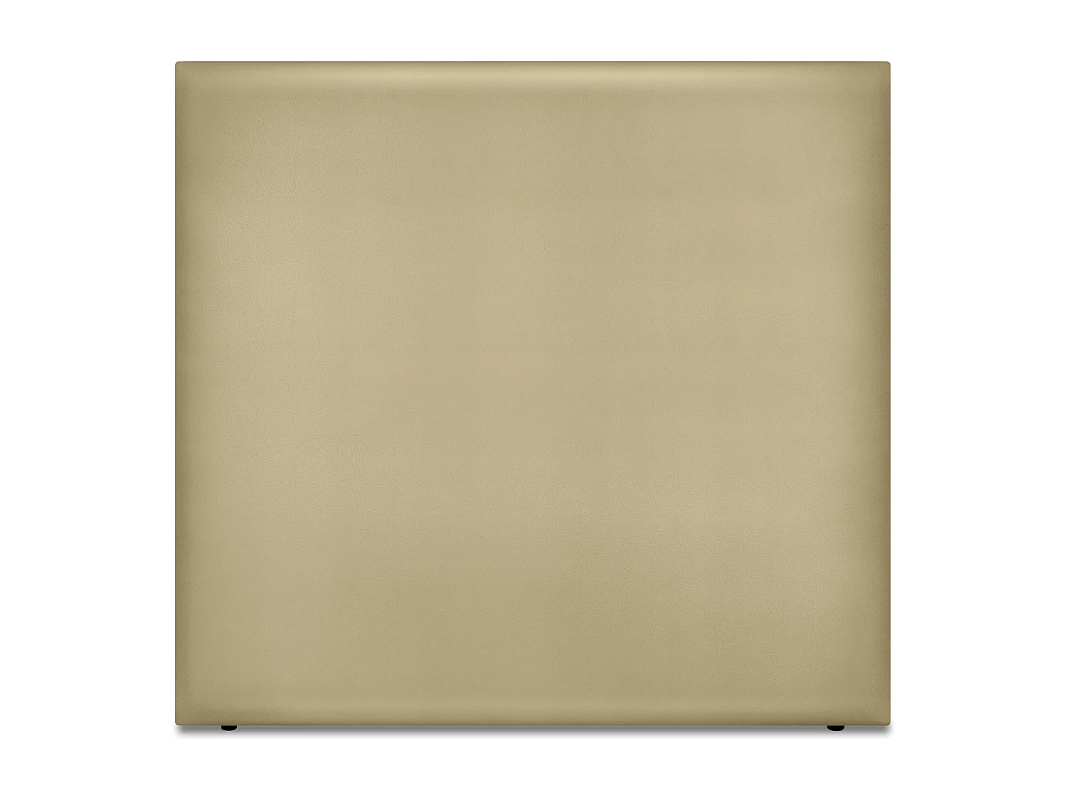 DHOME Cabeceira de  Couro sintético Liso Até o chão 145x120cm Camas 135/140 - Champanhe