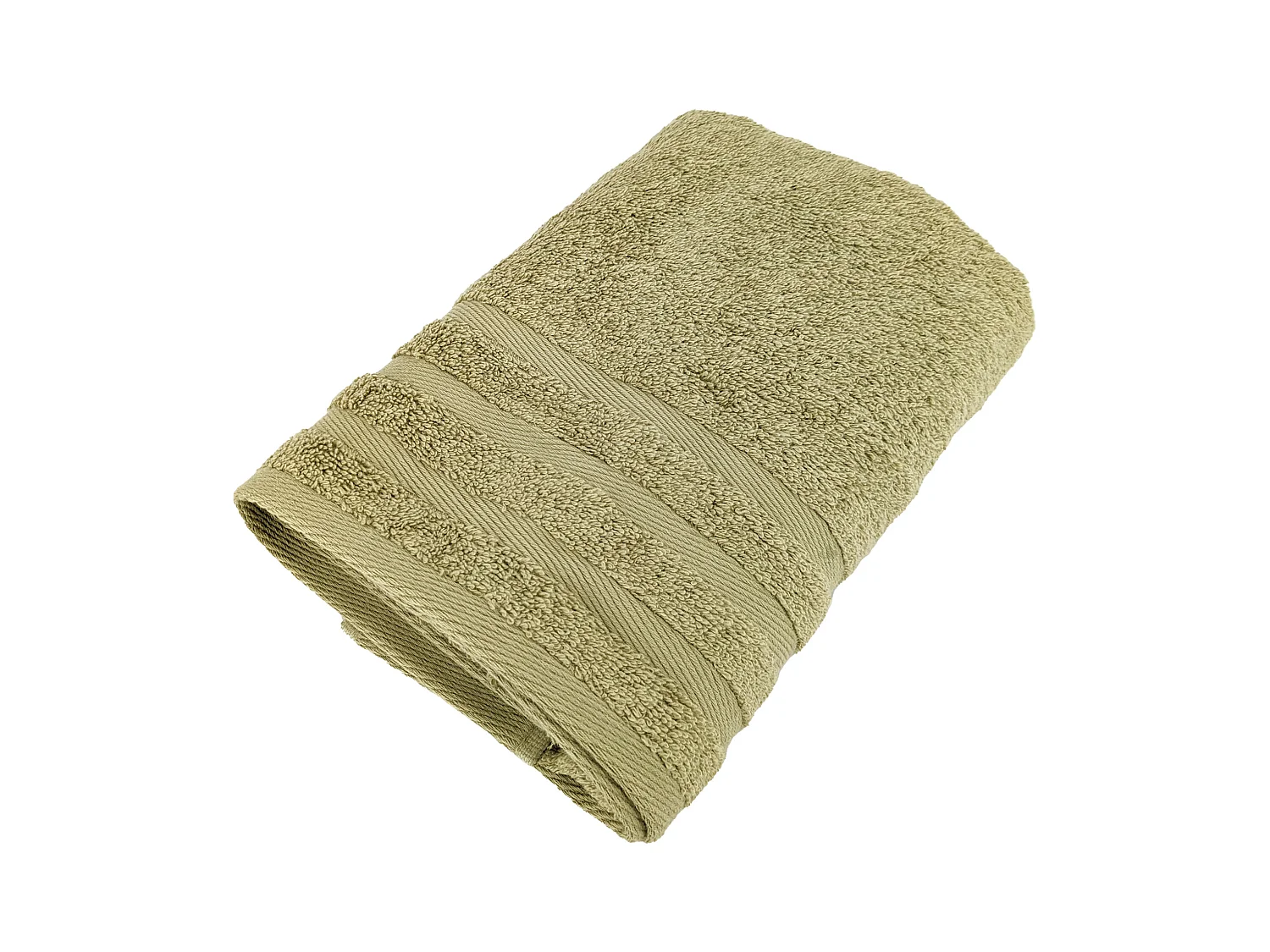 Serviette de toilette 50x100 cm EFFICIENCE PURE vert Olive
