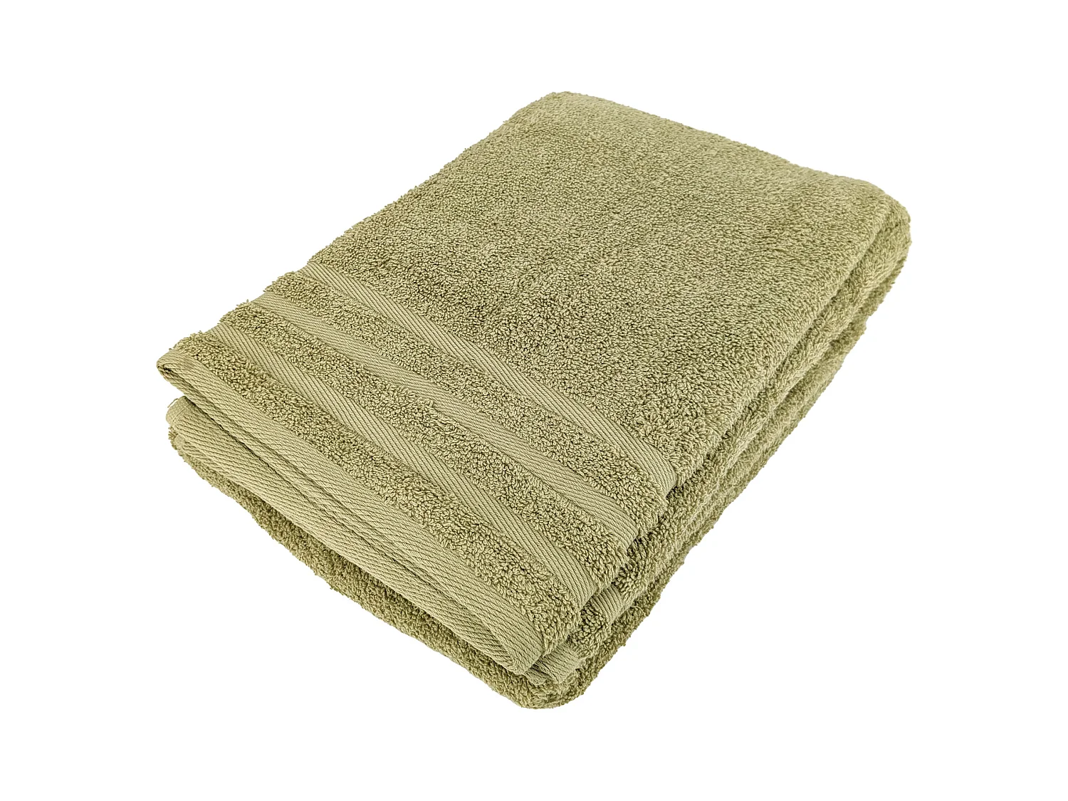 Drap de bain 100x150 cm EFFICIENCE PURE vert Olive