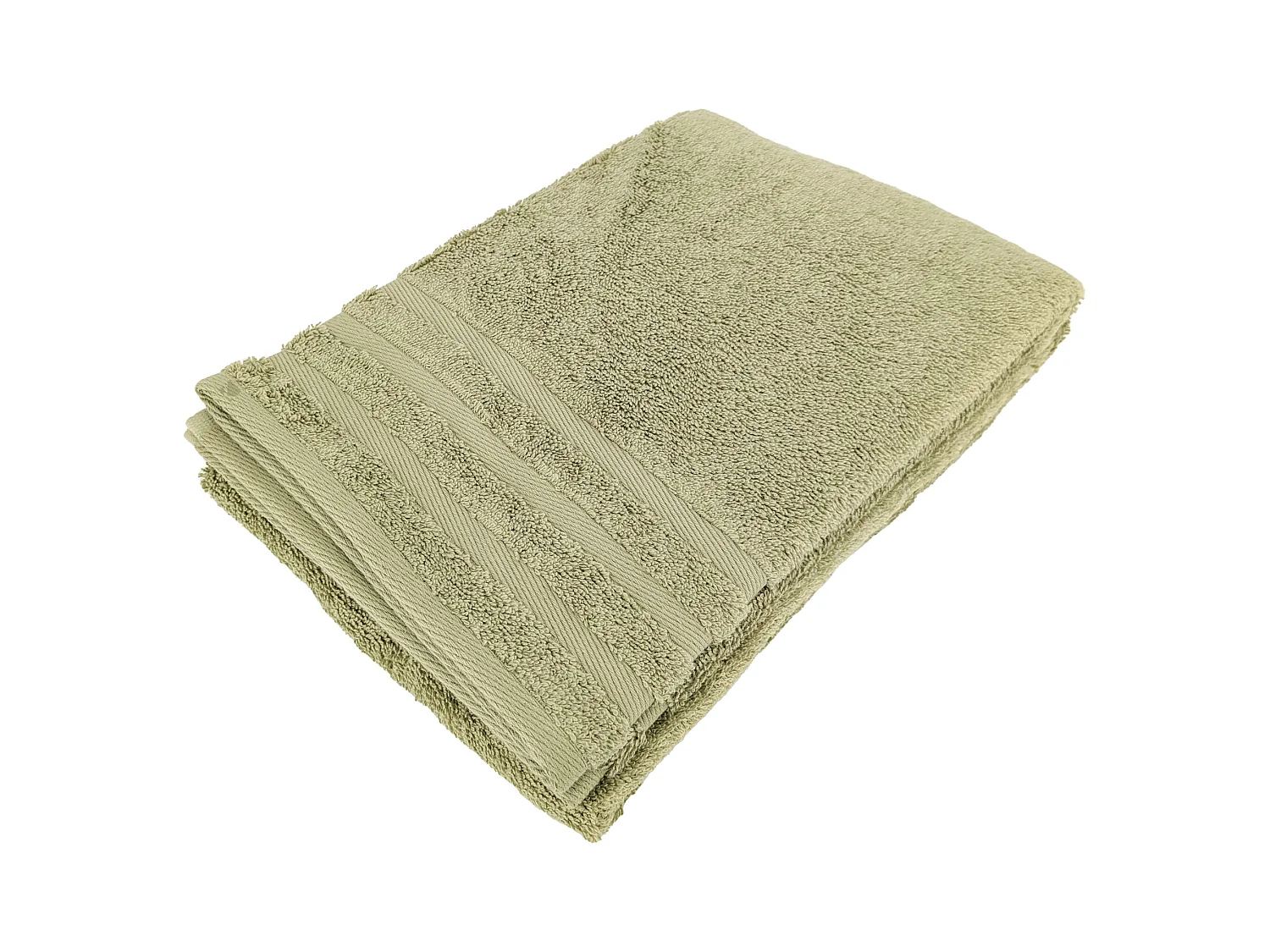 Drap de douche 70X140 cm EFFICIENCE PURE vert Olive