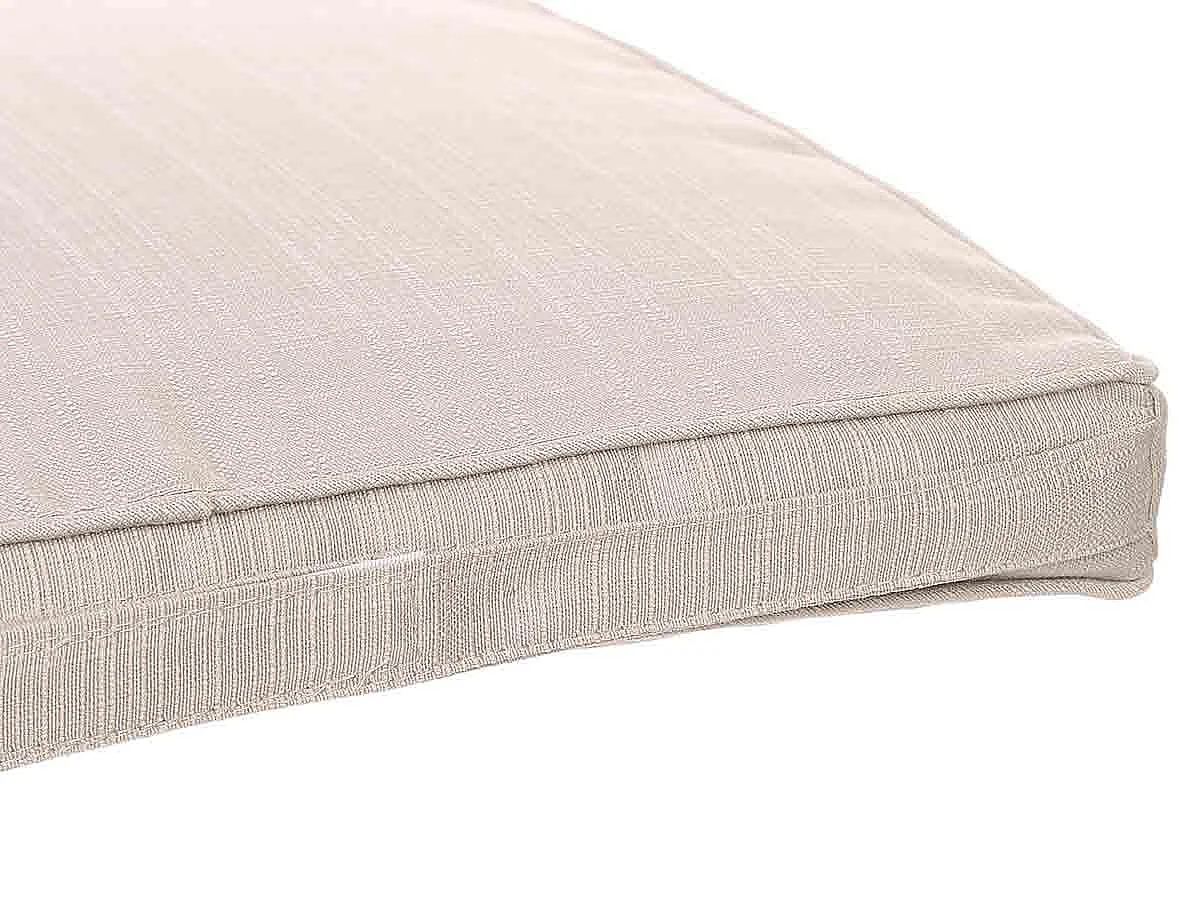 Galette de chaise de jardin 40 x 40 cm Taupe - Hespéride