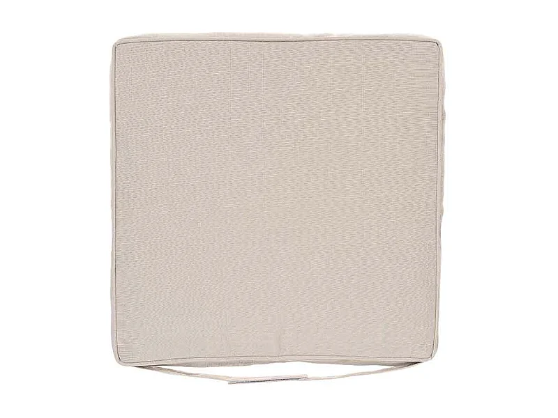 Galette de chaise de jardin 40 x 40 cm Taupe - Hespéride