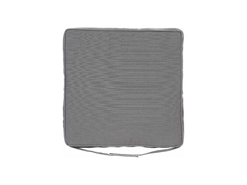 Galette de chaise de jardin 40 x 40 cm Ardoise - Hespéride