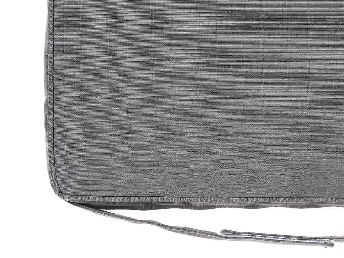 Galette de chaise de jardin 40 x 40 cm Ardoise - Hespéride