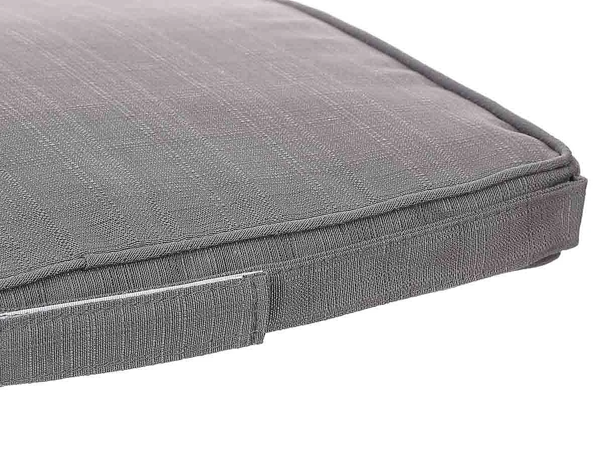 Galette de chaise de jardin 40 x 40 cm Ardoise - Hespéride