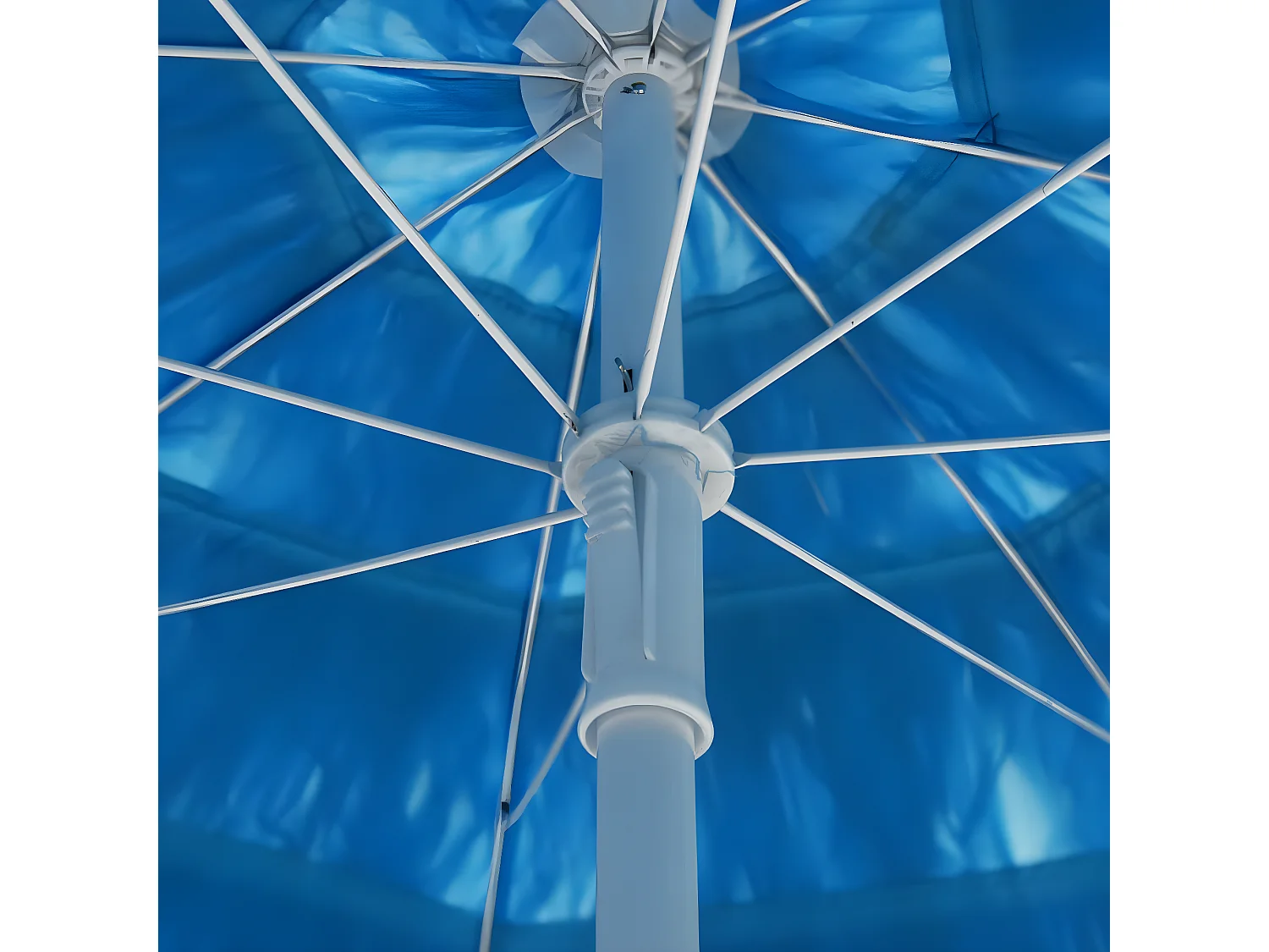 Sombrilla de playa Hawaii azul 180 cm