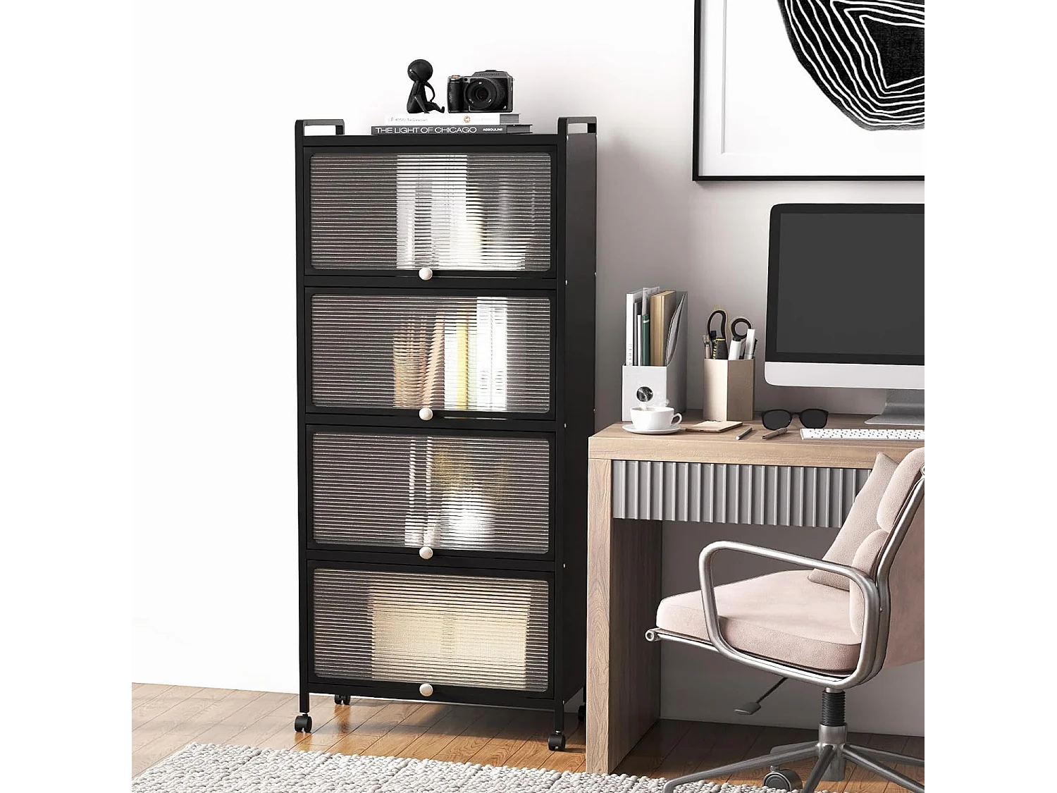 Küchenregal mit Rollen