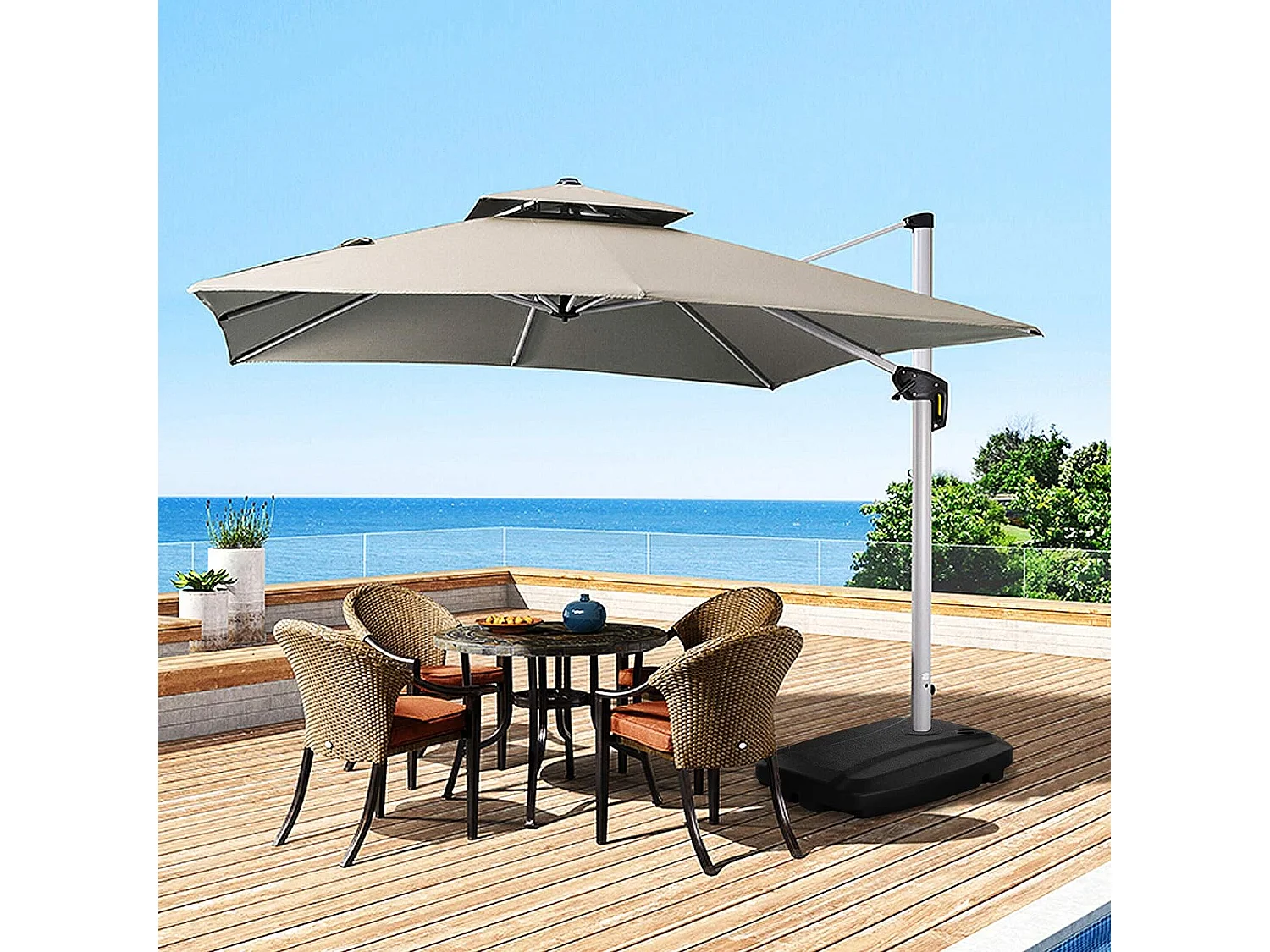 Ampelschirm Ständer Sonnenschirmständer