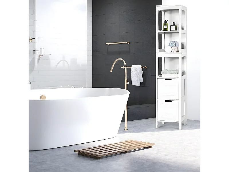 Badschrank mit 2 Schubladen