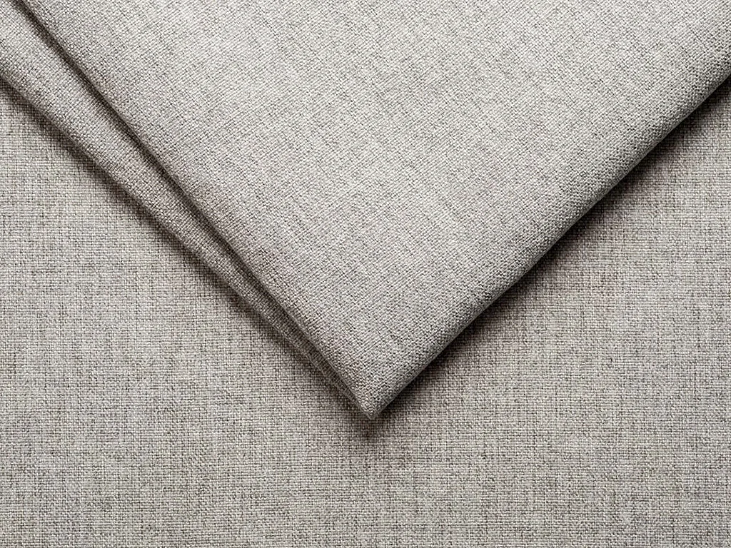 Lit coffre 140 x 190 cm - Tissu - Gris clair + Matelas - RILIODA de Pascal Morabito