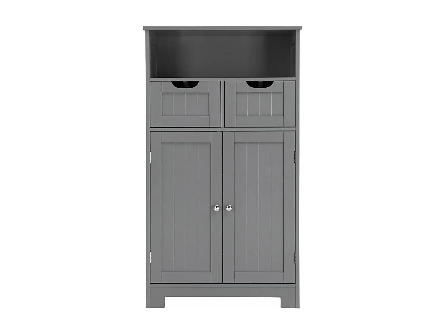 Freistehender Schrank mit Schubladen für die Küche Badezimmer 60 x 30 x 109cm Grau