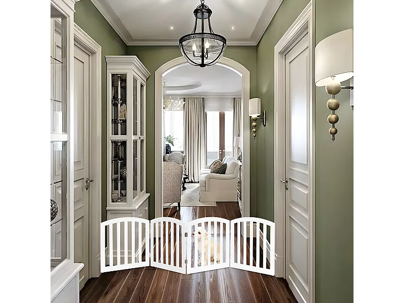 4-teiliges Absperrgitter Schutzgitter TI88210