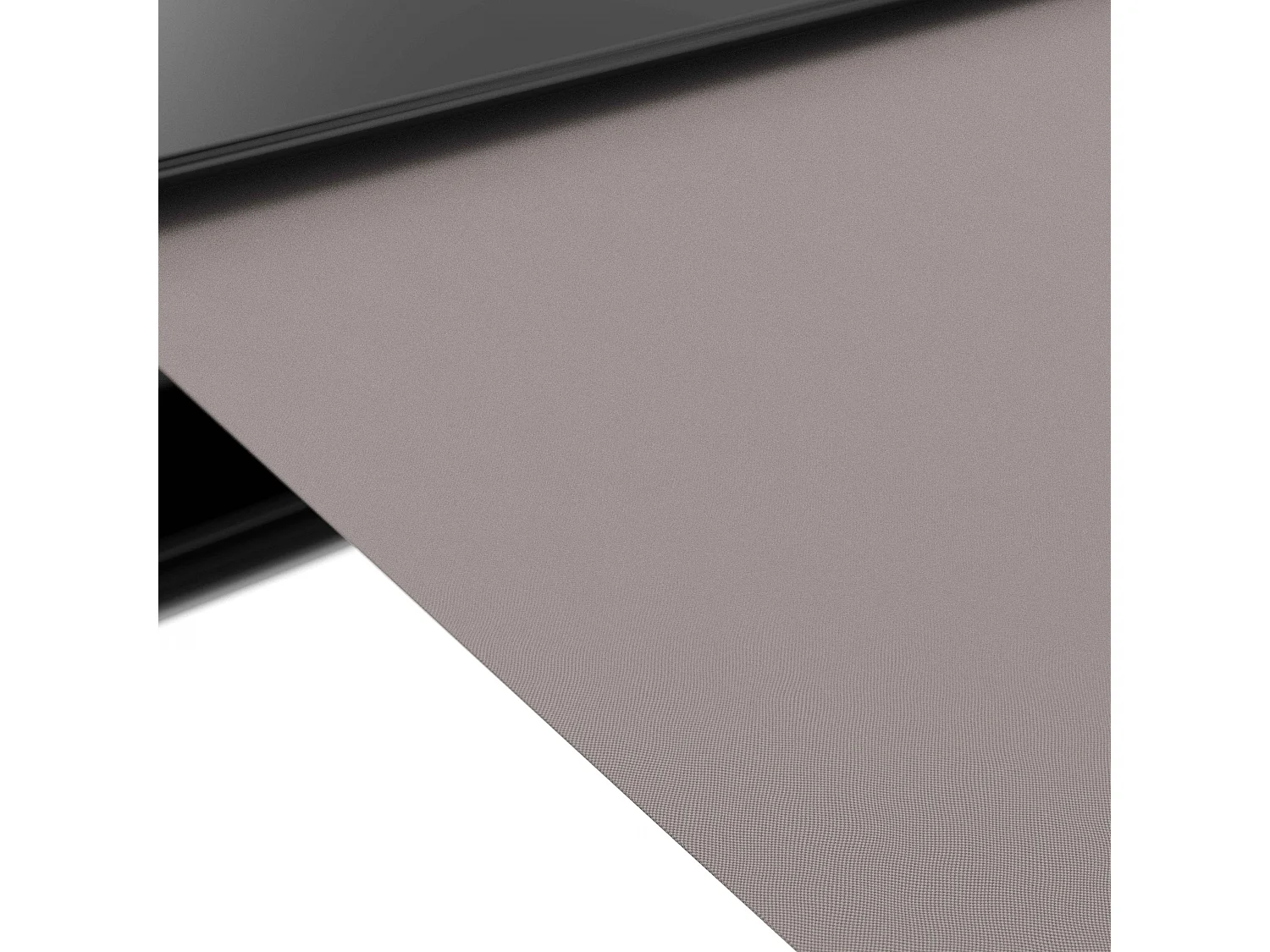 Store banne coffre integral 2.5x2m aluminium taupe