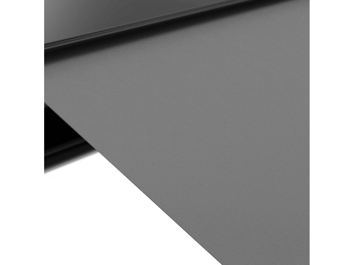 Store banne coffre integral 2.95x2.5m aluminium gris