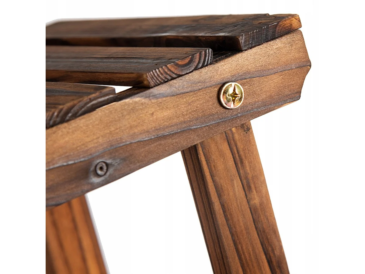 Scaffale di legno multilivello per fiori e piante, Scaffale per interno esterno giardino cortile salone e balcone