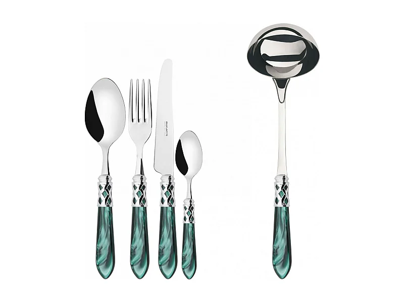 ALADDIN ghiera cromata set 49pz colore verde in scatola gallery