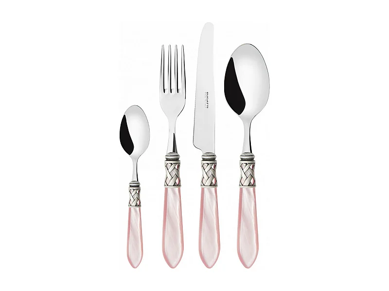 ALADDIN color rosa ghiera anticata set 24pz scatola gallery