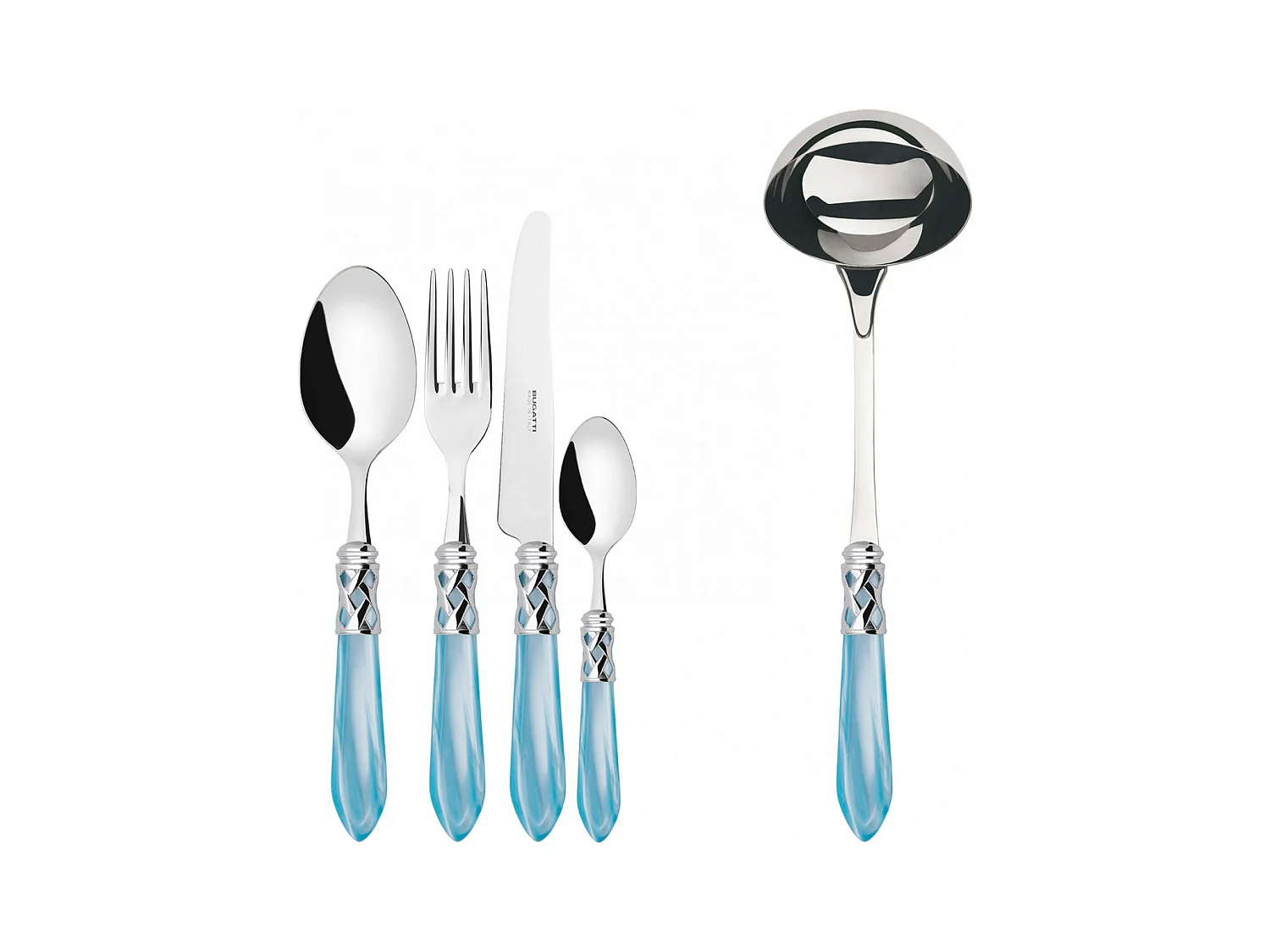 ALADDIN CHROOM RING SET VAN 49 STUKS KLEUR BLAUW IN GALERIJDOOS