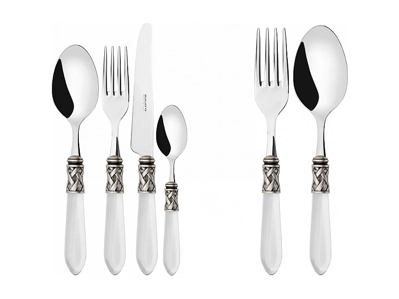 ALADDIN color trasparente ghiera argento antico set 50pz scatola gallery