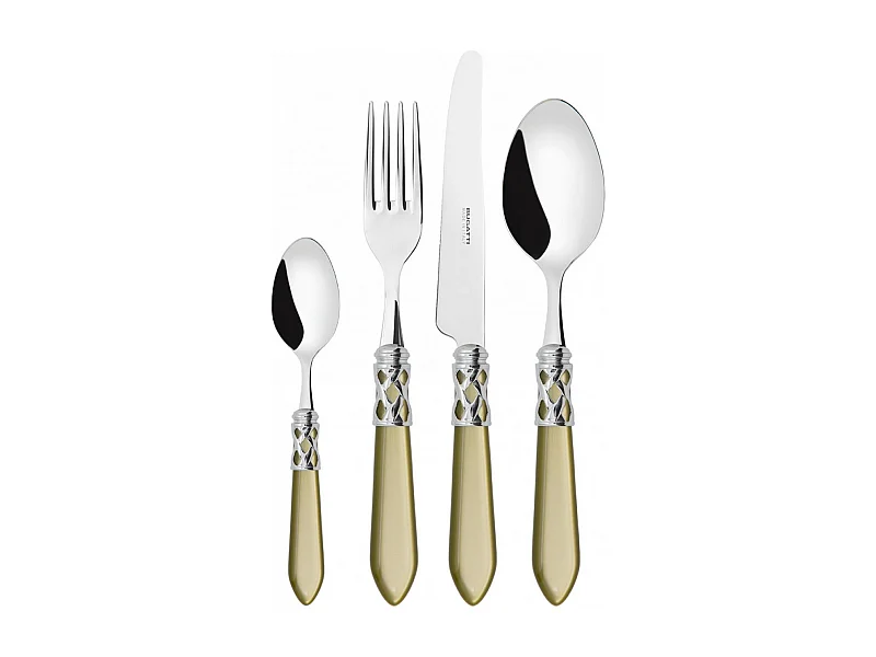 ALADDIN ghiera cromata set 24pz colore verde oliva in scatola gallery